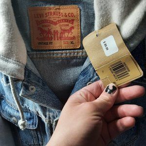 Hybrid Hoodie Trucker Jacket Levi